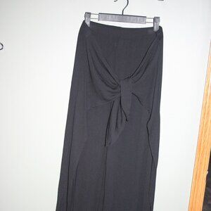 Kona Sol Women's Black Beach Cover Up Pants Size L